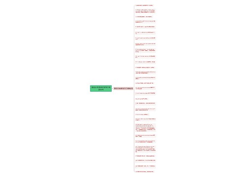 情侣分手英语对话句子精选30句