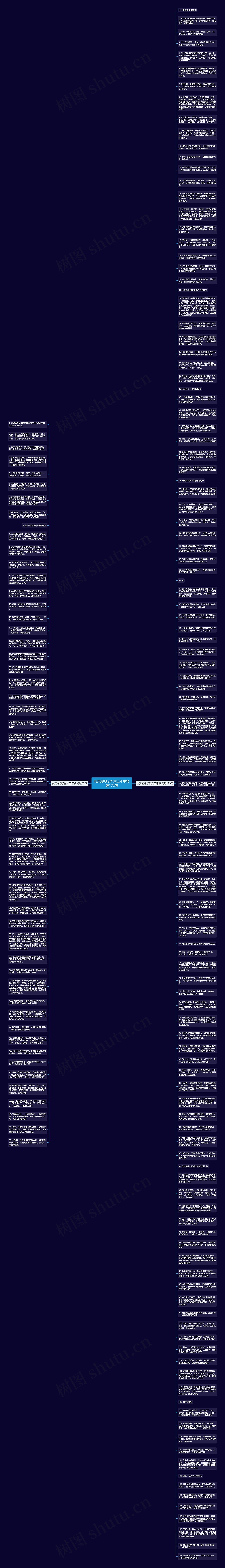 优美的句子作文三年级精选172句思维导图