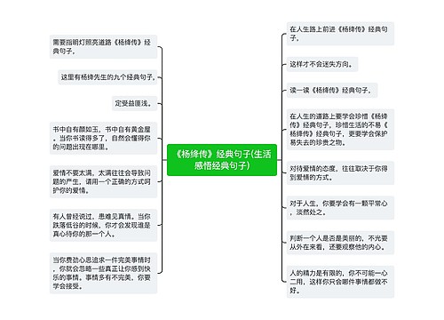 《杨绛传》经典句子(生活感悟经典句子)