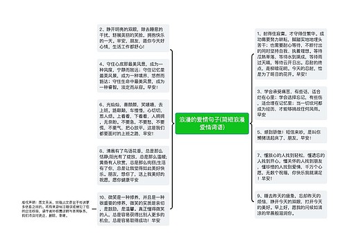 浪漫的爱情句子(简短浪漫爱情词语)