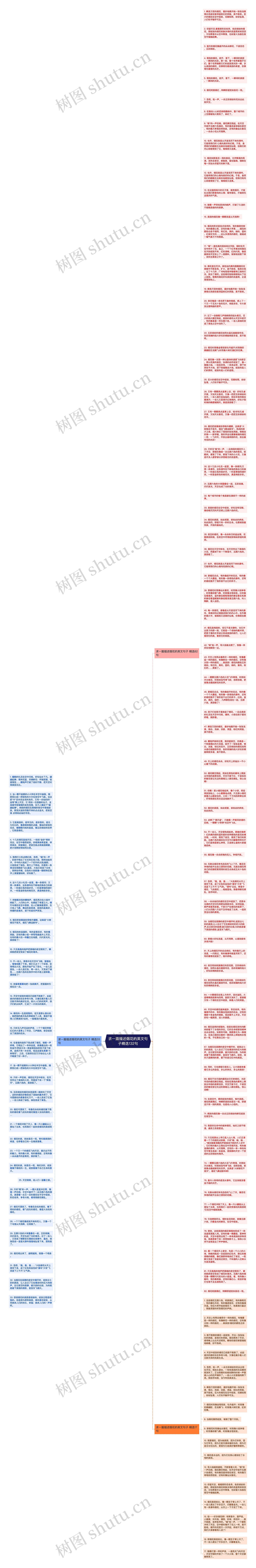 求一篇描述烟花的英文句子精选132句思维导图