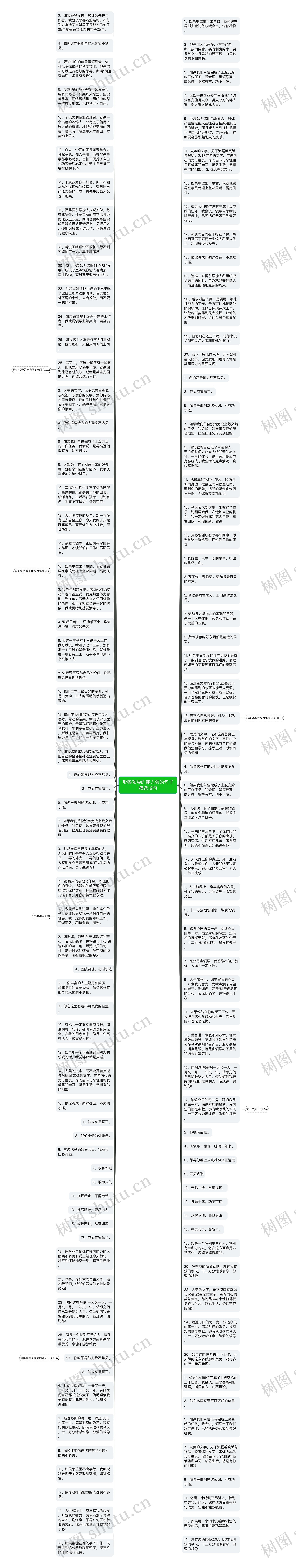 形容领导的能力强的句子精选19句