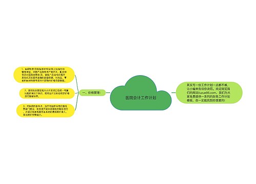 医院会计工作计划