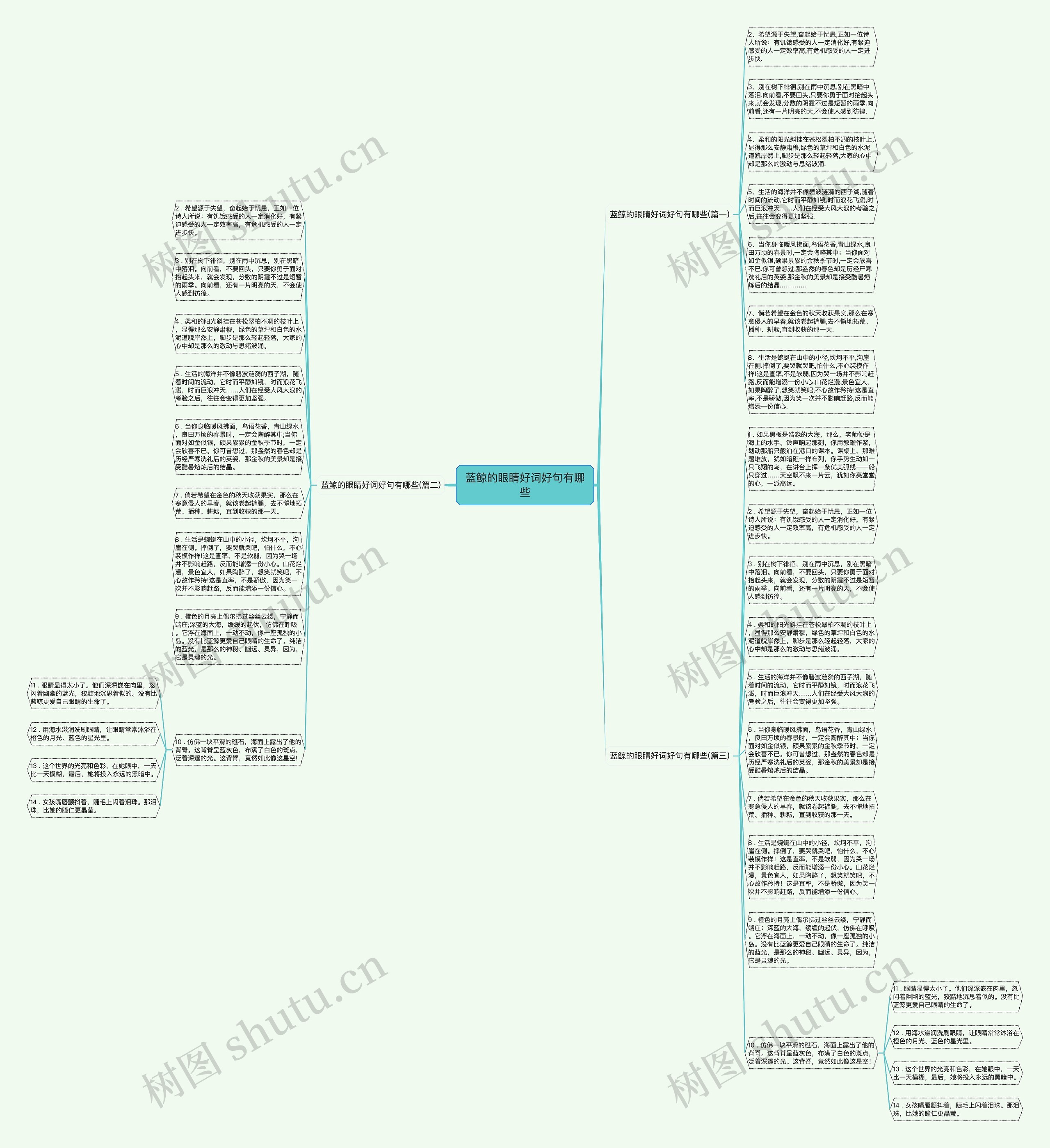 蓝鲸的眼睛好词好句有哪些 蓝鲸的眼睛好词好句有哪些