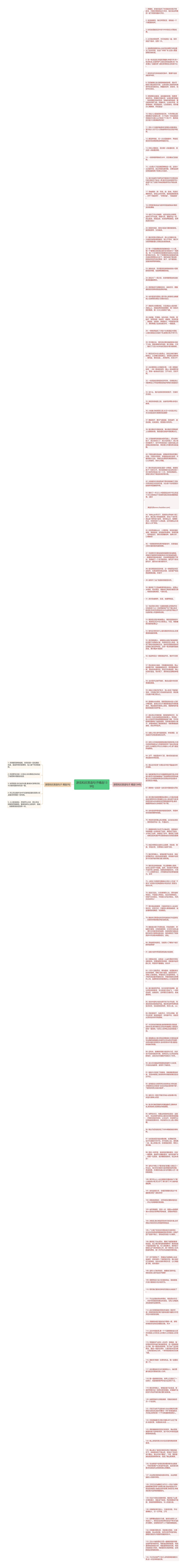 游览和欣赏造句子精选139句思维导图
