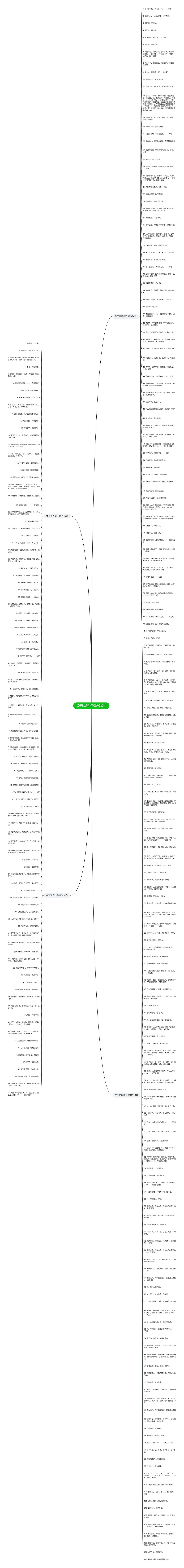 关于论语句子精选280句思维导图