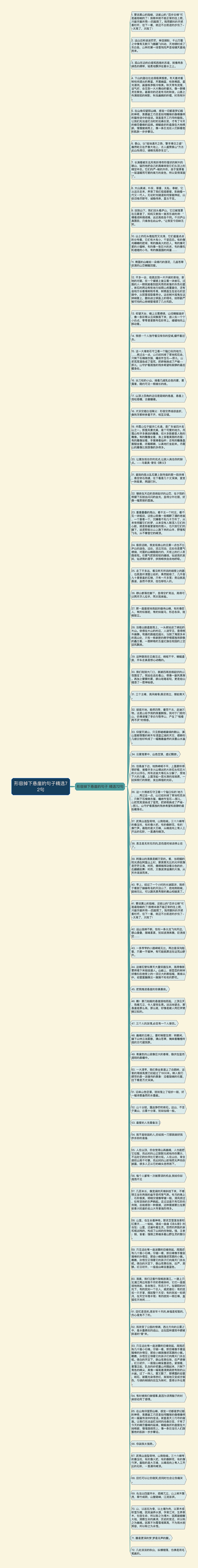 形容掉下悬崖的句子精选72句