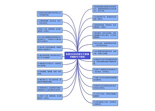 盼望过年的优美句子(新春的期盼句子简短)