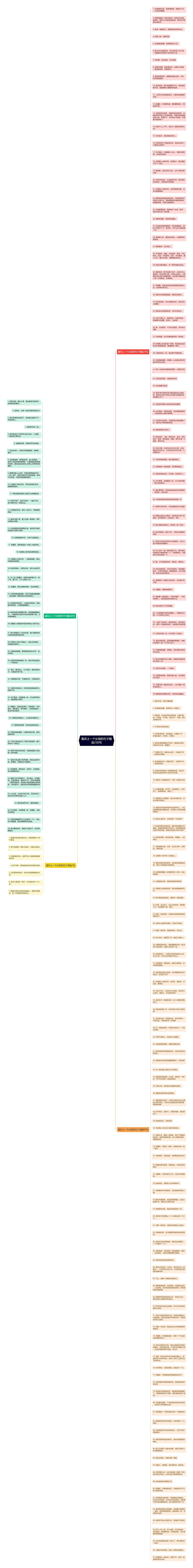喜欢上一个女孩的句子精选230句思维导图