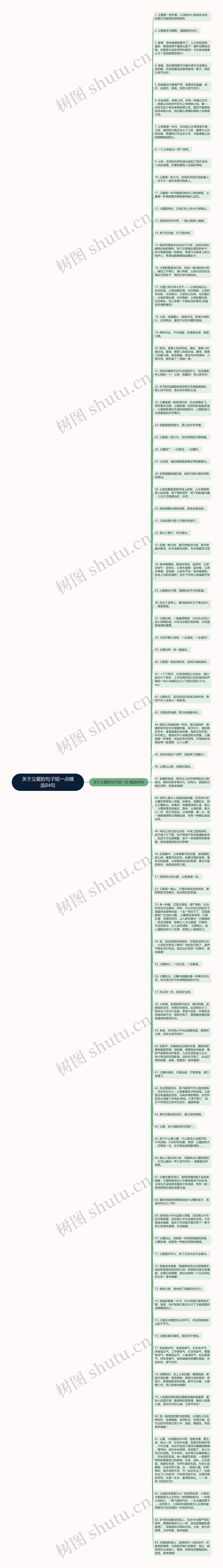 关于父爱的句子短一点精选84句