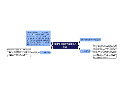 学校安全年度工作计划与安排