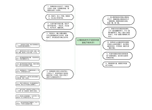 心情放松的句子(好好休息放松下的句子)