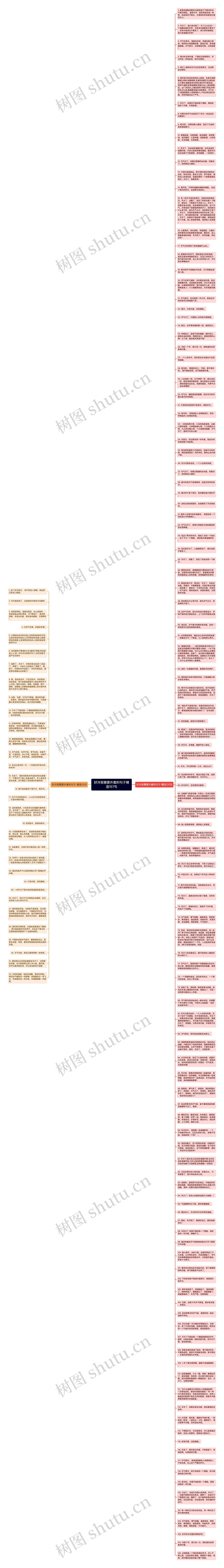 好冷我需要外套的句子精选157句思维导图