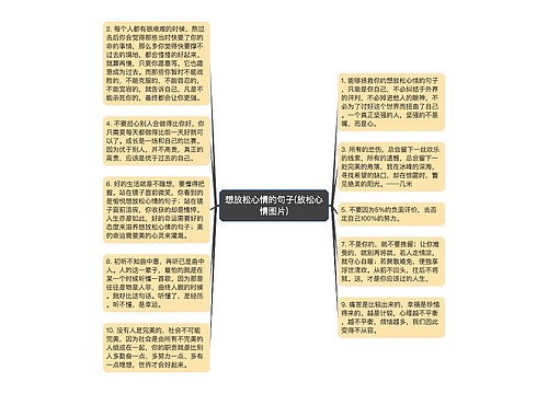 想放松心情的句子(放松心情图片)