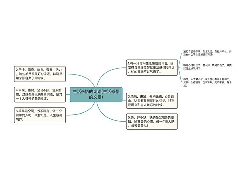 生活感悟的词语(生活感悟的文章)