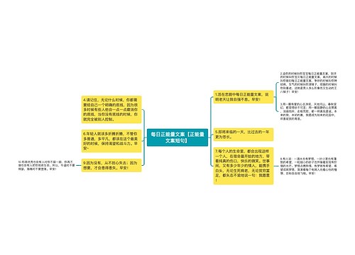 每日正能量文案【正能量文案短句】