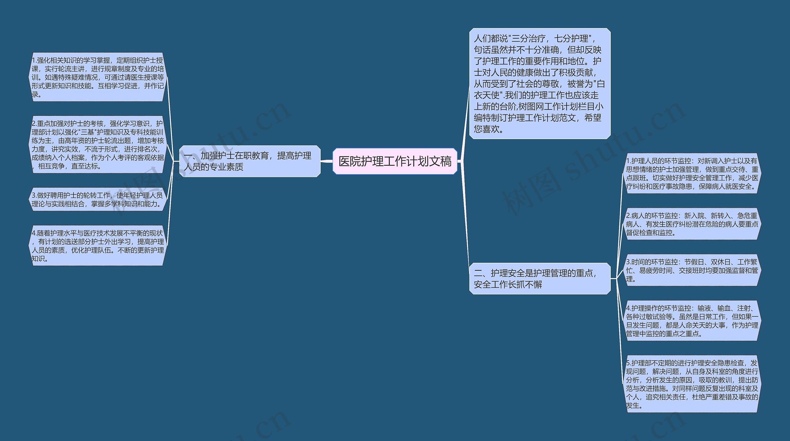 医院护理工作计划文稿