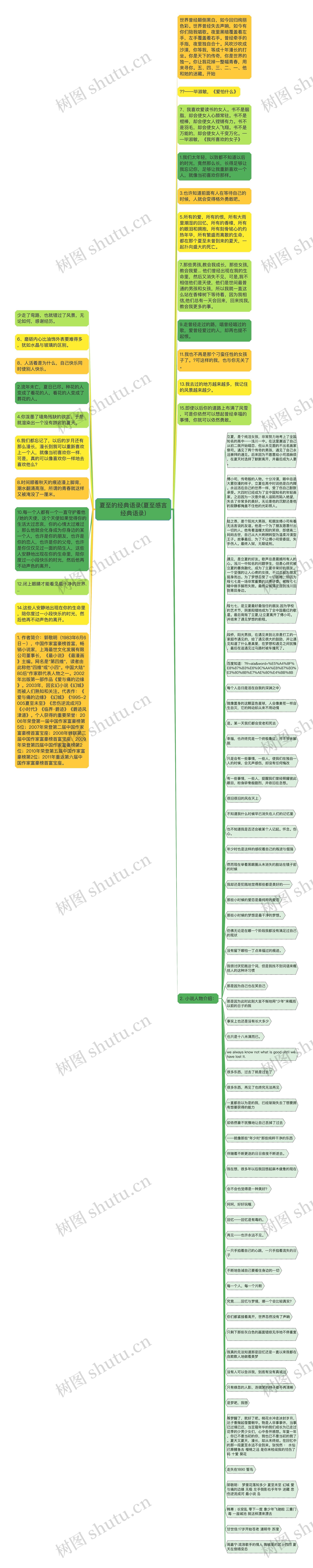 夏至的经典语录(夏至感言经典语录)