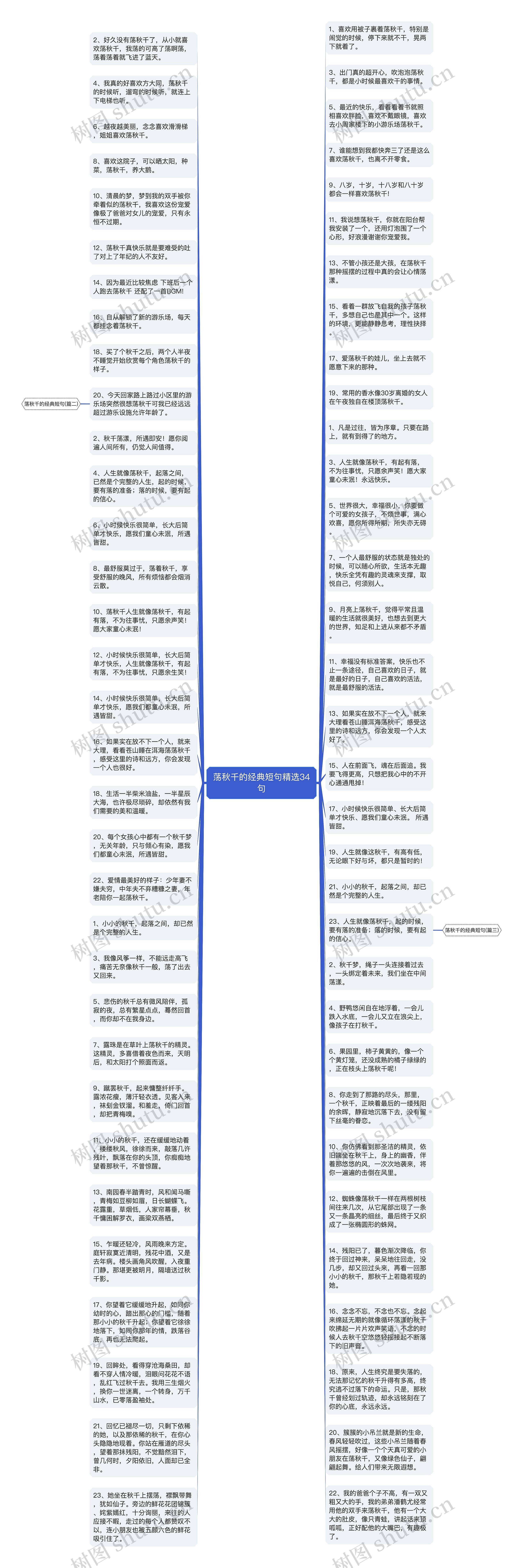 荡秋千的经典短句精选34句