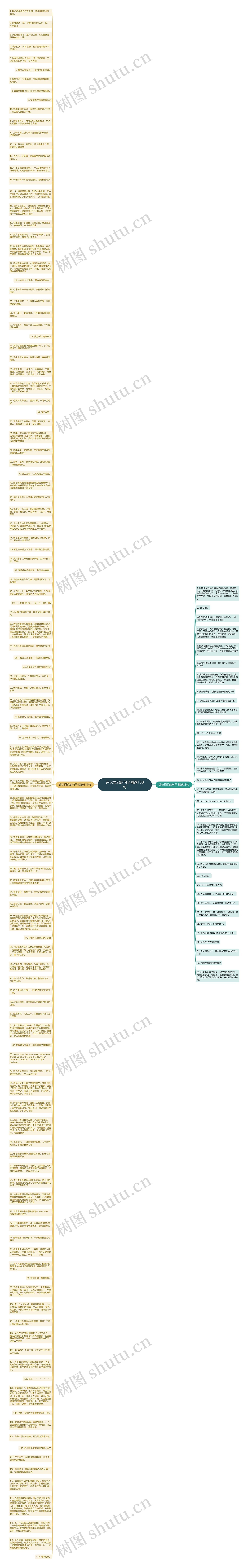 评论罪犯的句子精选150句思维导图