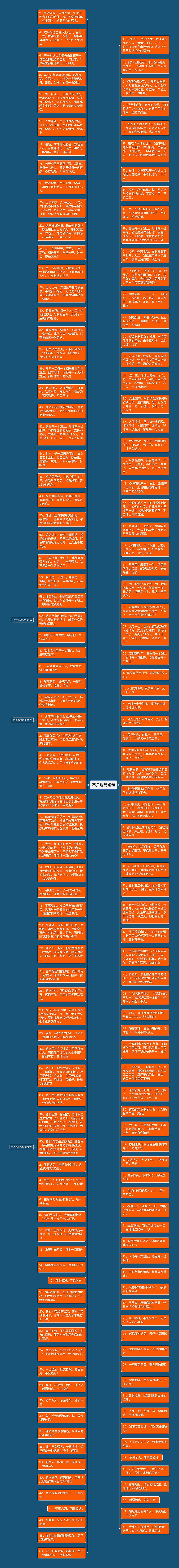 不负遇见短句