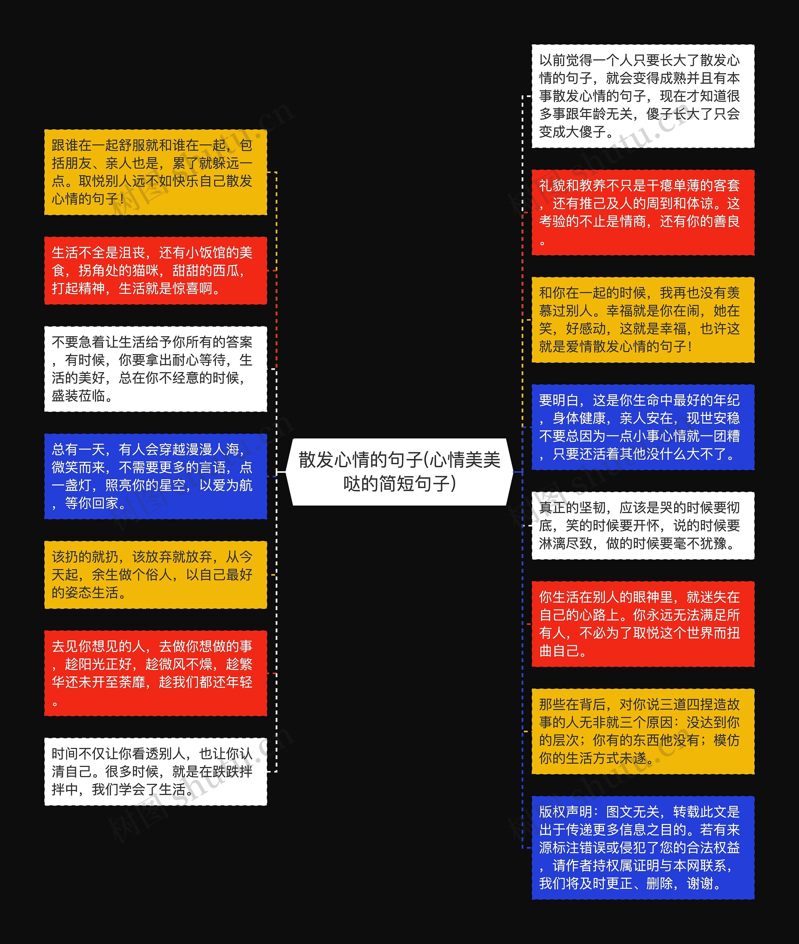 散发心情的句子(心情美美哒的简短句子)