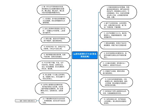 qq签名哲理句子大全(签名简短经典)