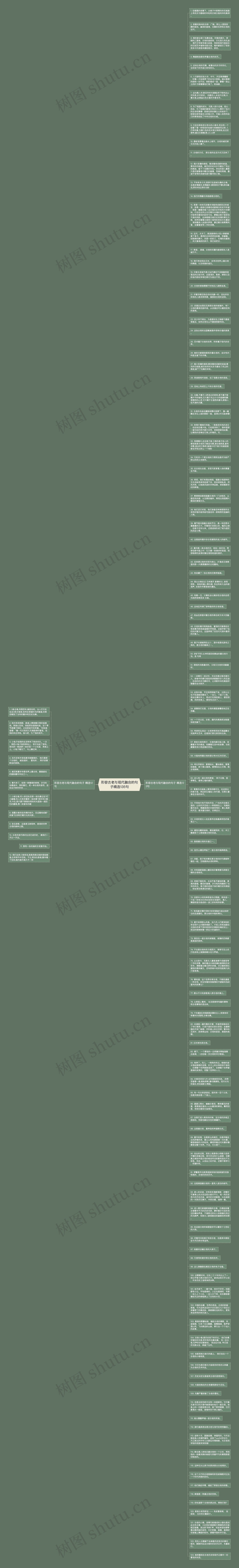 形容古老与现代融合的句子精选135句思维导图