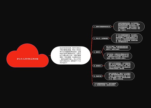 护士个人2019年工作计划
