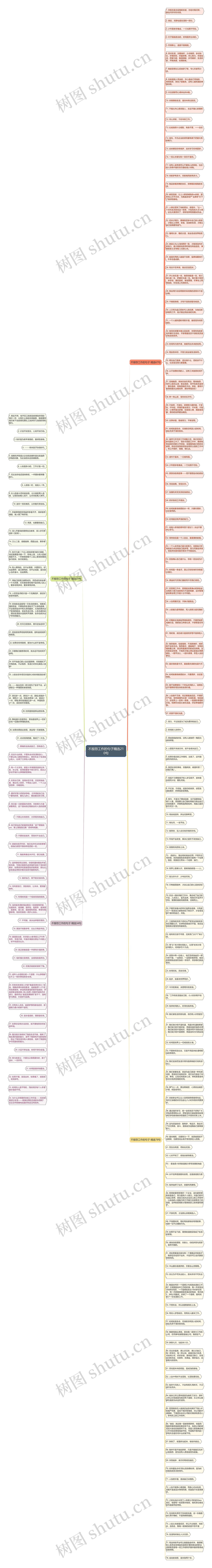 不报怨工作的句子精选210句思维导图