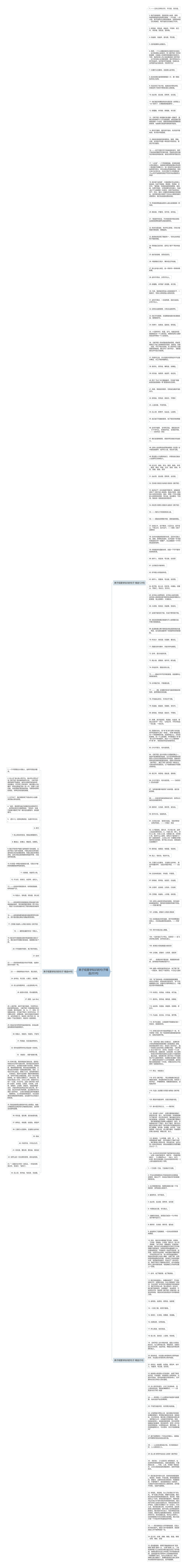 弟子规里学知识的句子精选203句思维导图