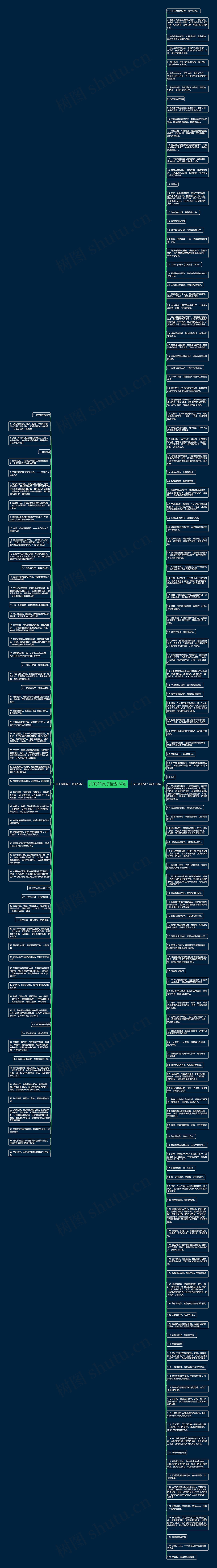 关于萧的句子精选187句思维导图