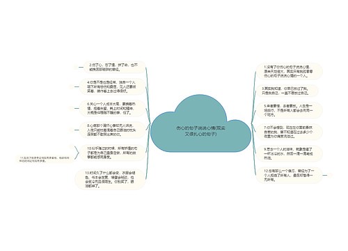 伤心的句子说说心情(现实又很扎心的句子)