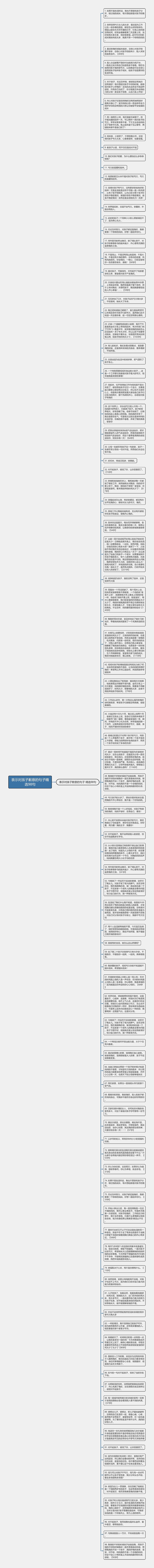 表示对孩子歉意的句子精选98句