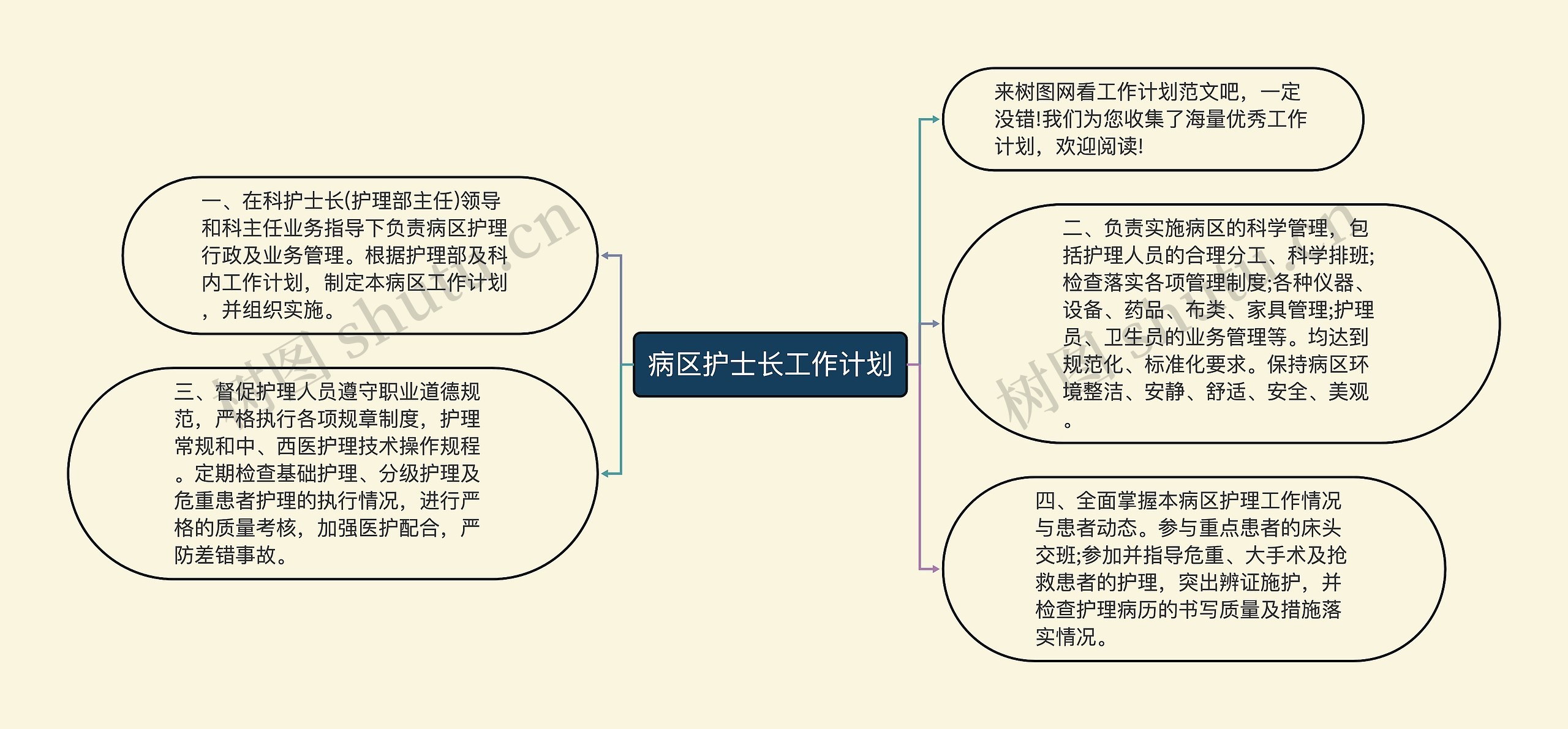 病区护士长工作计划