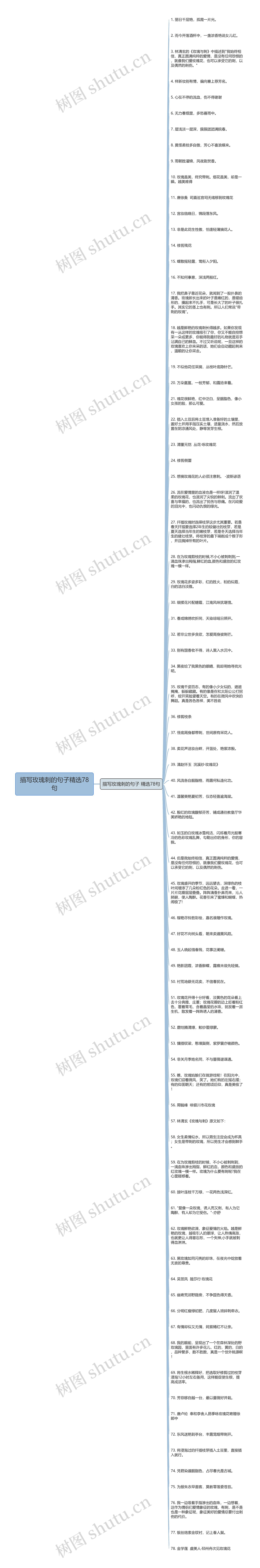 描写玫瑰刺的句子精选78句