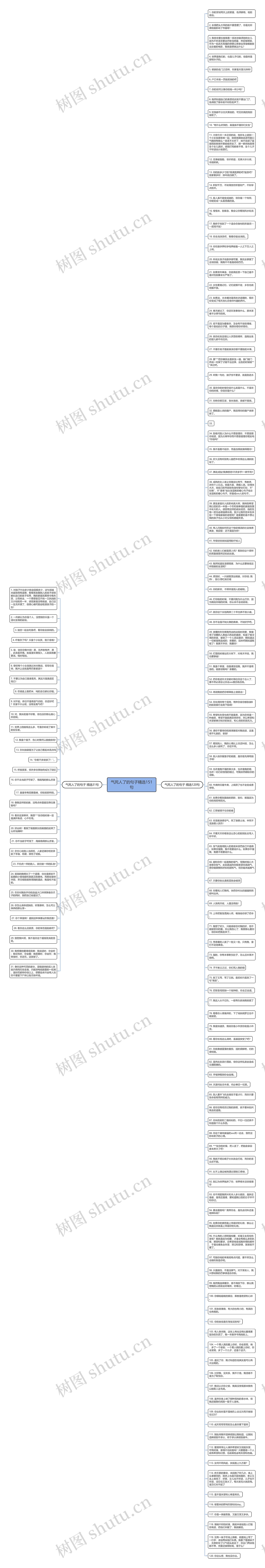 气死人了的句子精选151句思维导图