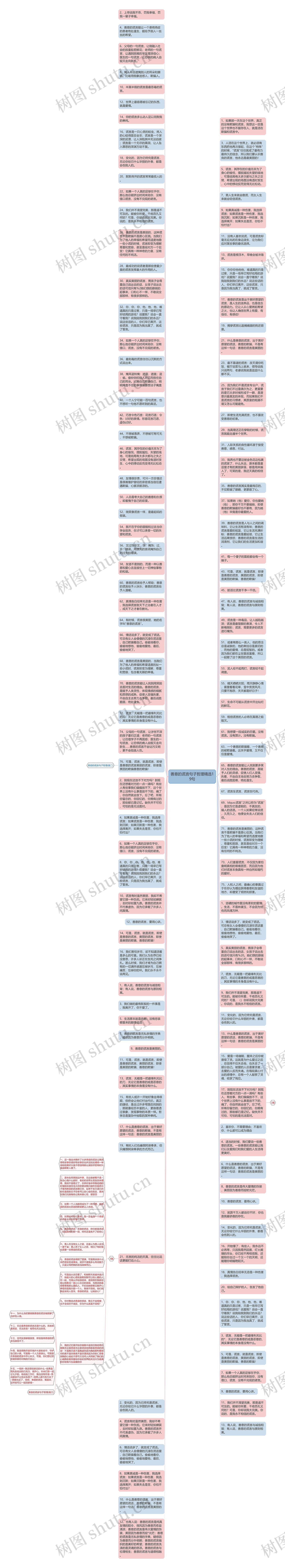 善意的谎言句子哲理精选19句思维导图