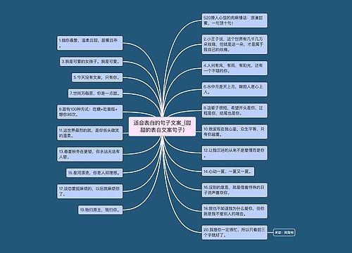 适合表白的句子文案_(甜甜的表白文案句子)