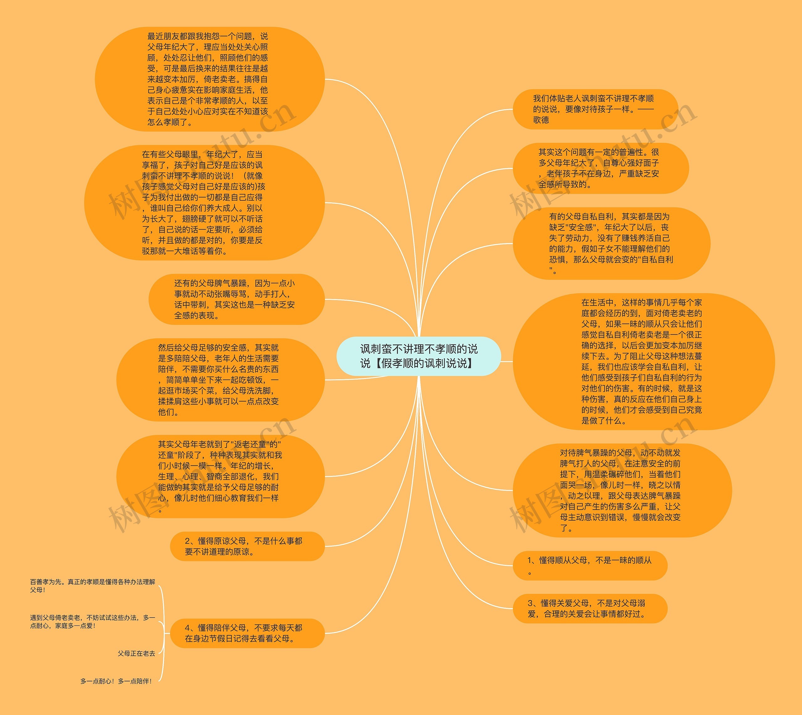 讽刺蛮不讲理不孝顺的说说【假孝顺的讽刺说说】