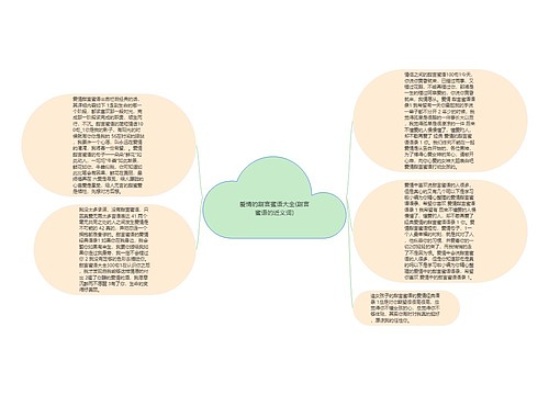 爱情的甜言蜜语大全(甜言蜜语的近义词)