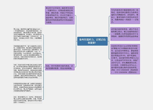 备考托福听力，记笔记也很重要！