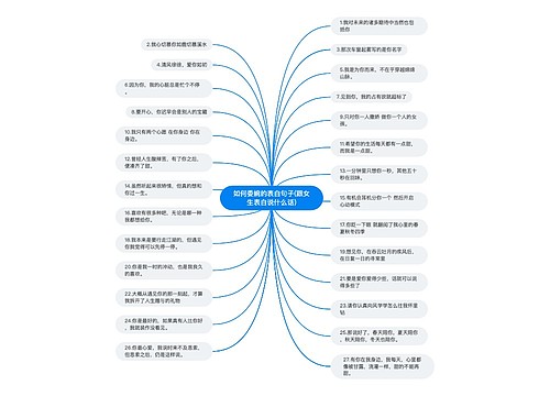 如何委婉的表白句子(跟女生表白说什么话)