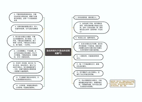 励志的短句子(励志的话简短霸气)