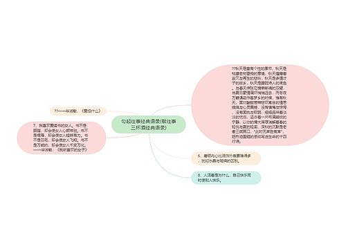 勾起往事经典语录(敬往事三杯酒经典语录)