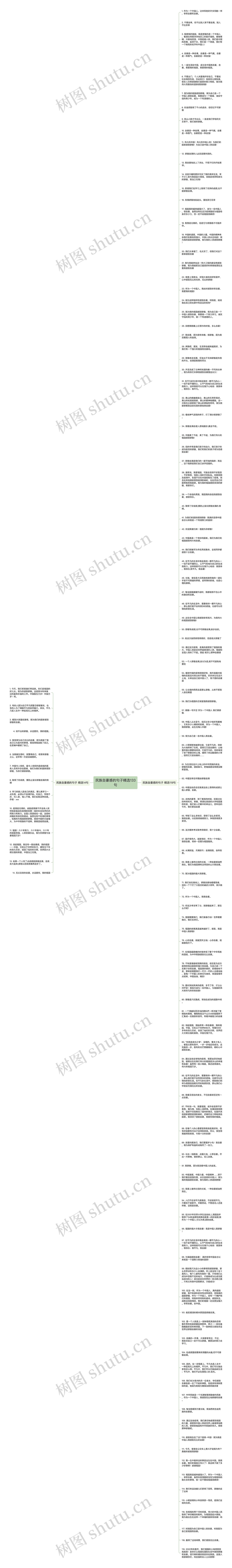 民族自豪感的句子精选133句思维导图