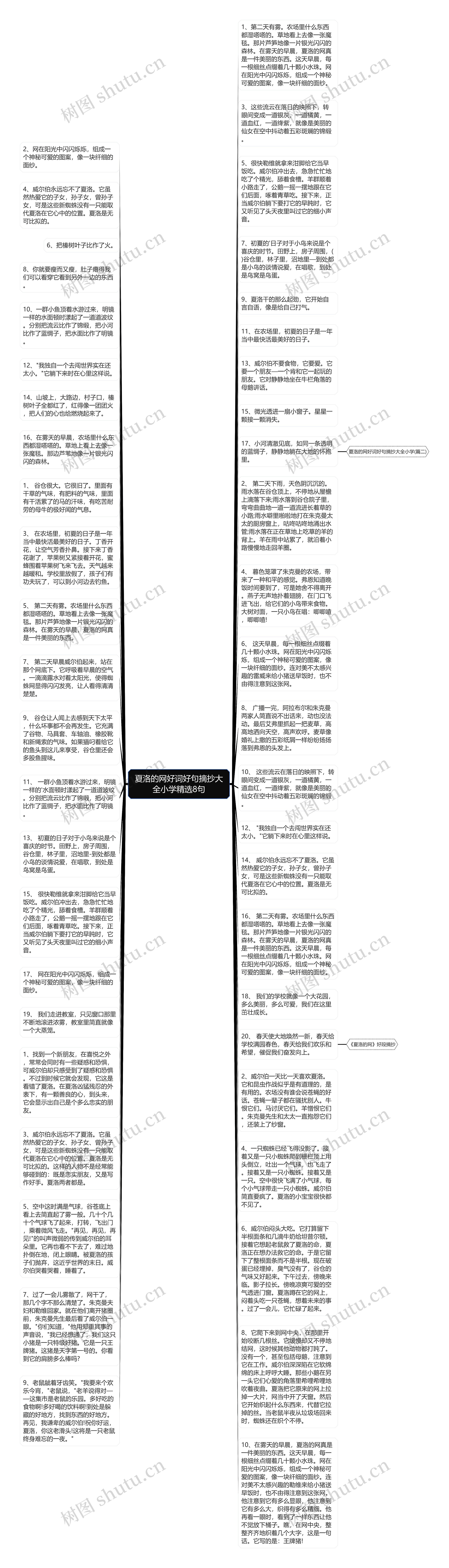 夏洛的网好词好句摘抄大全小学精选8句