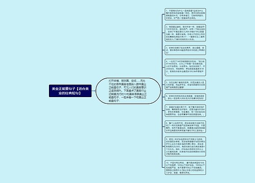 美业正能量句子【适合美业的经典短句】