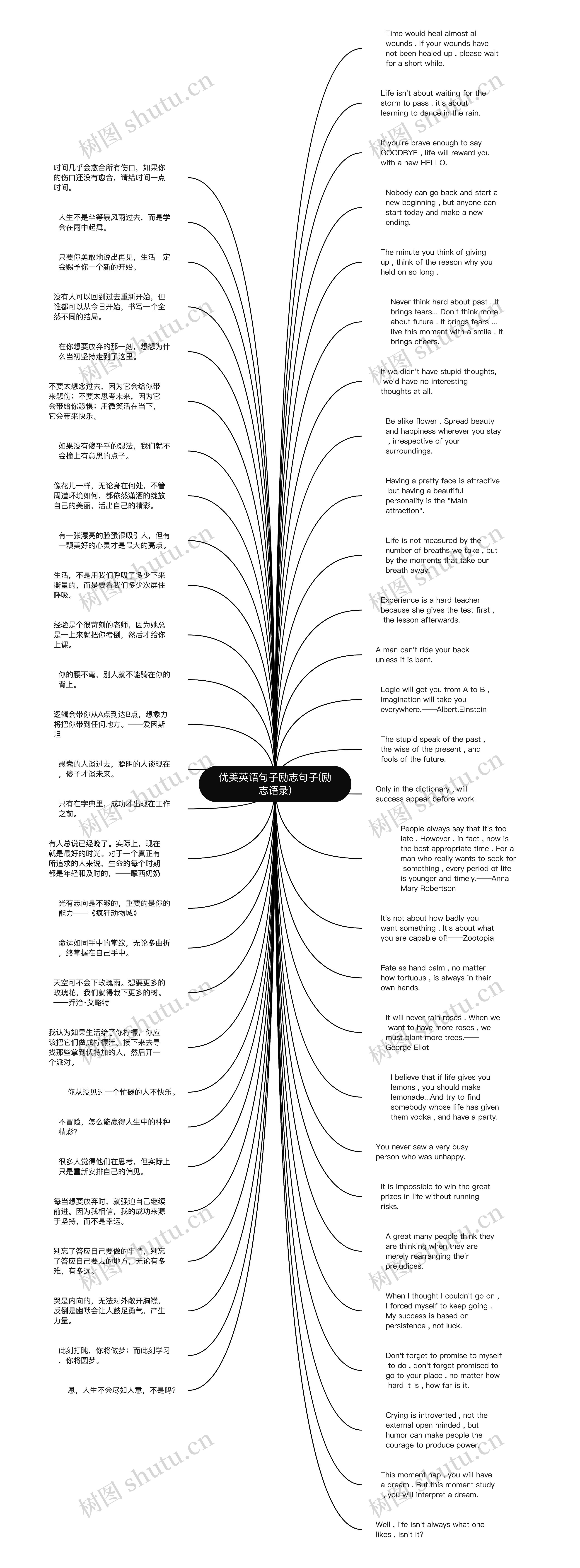 优美英语句子励志句子(励志语录)