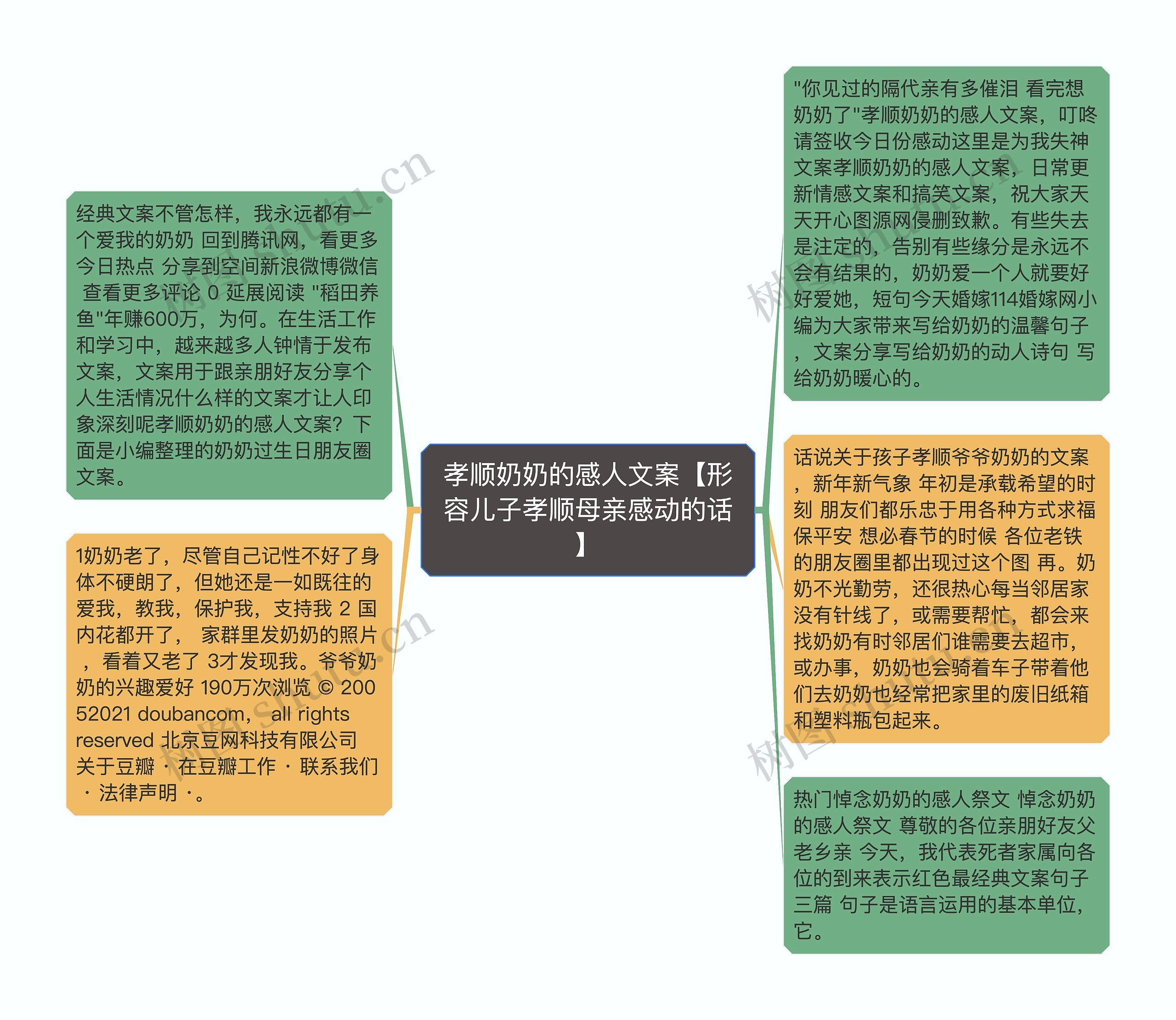 孝顺奶奶的感人文案【形容儿子孝顺母亲感动的话】